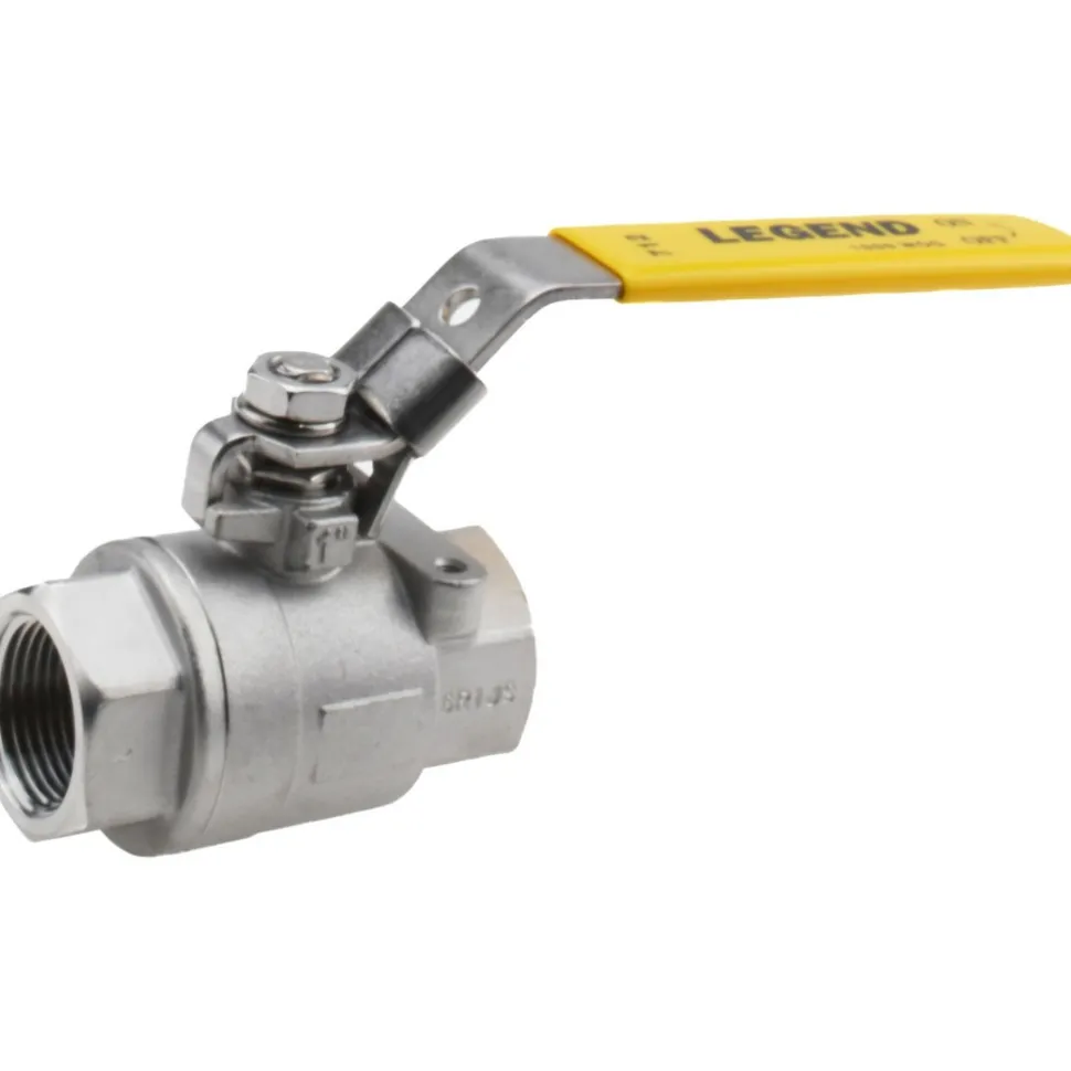 Standard Manual Ball Valve: 1" Pipe, Full Port