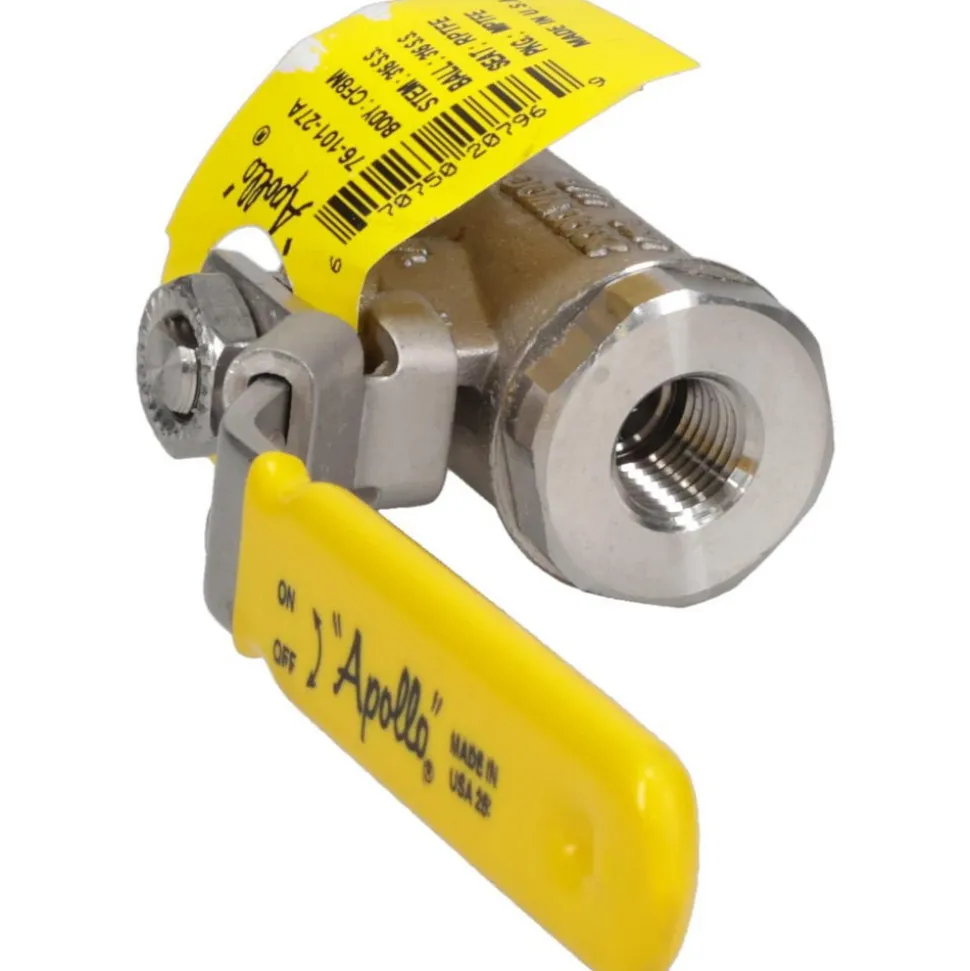 Standard Manual Ball Valve: 1/4" Pipe