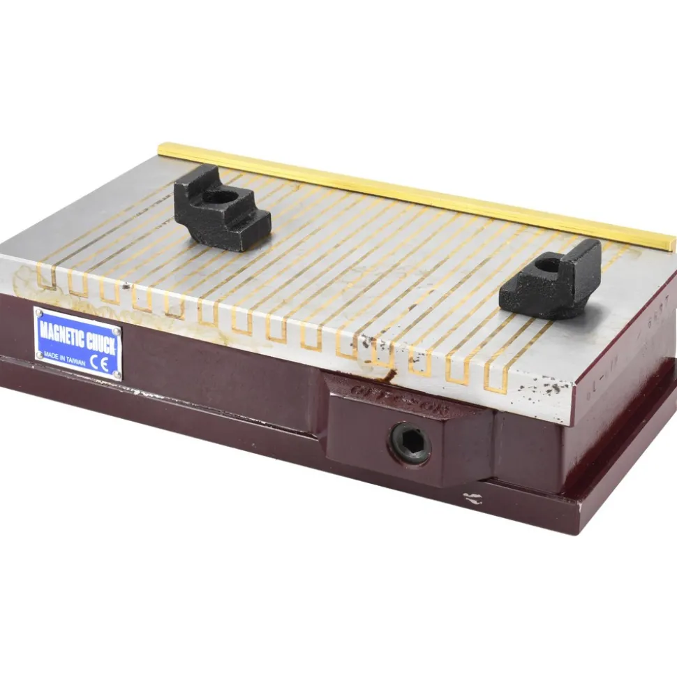 Standard Pole Rectangular Permanent Magnetic Block Chuck