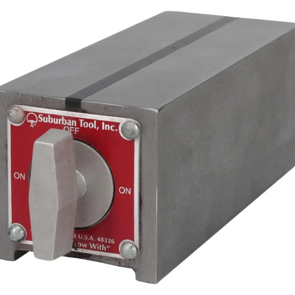 Standard Pole Rectangular Permanent Magnetic Block Chuck