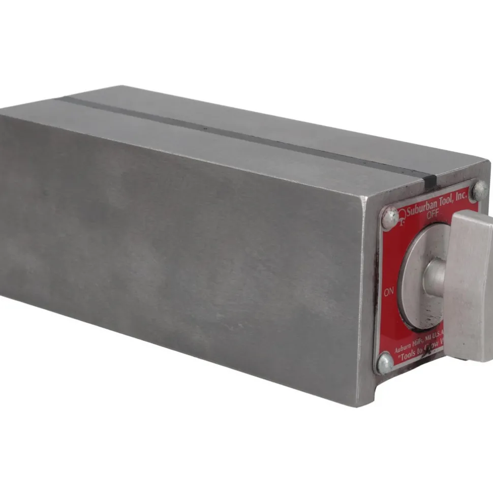 Standard Pole Rectangular Permanent Magnetic Block Chuck