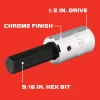 Standard Ratchet: 1/2" Drive, Pear Head