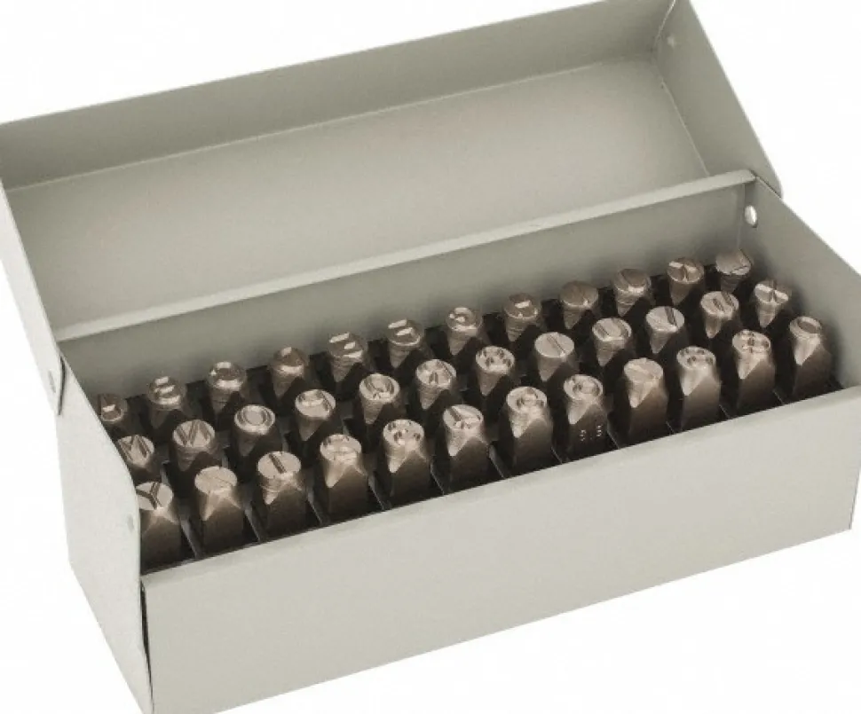 Standard Stamp Set: 3/8" Character, 36 pc