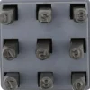 Standard Stamp Set: 3/16" Character, 9 pc