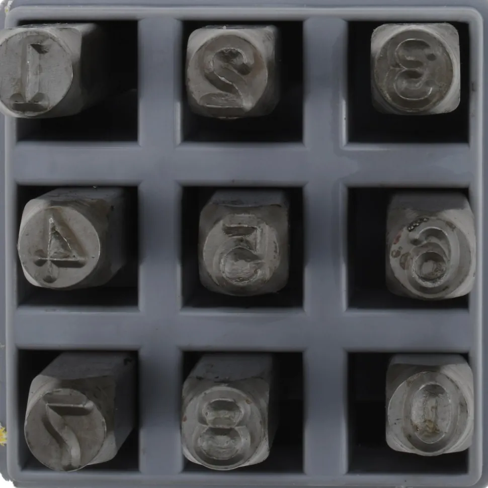 Standard Stamp Set: 1/4" Character, 9 pc