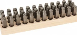 Standard Stamp Set: 1/2" Character, 36 pc