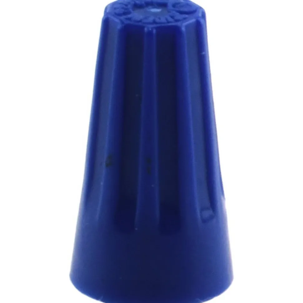 Standard Twist-On Wire Connector: Blue, Flame-Retardant, 2 AWG