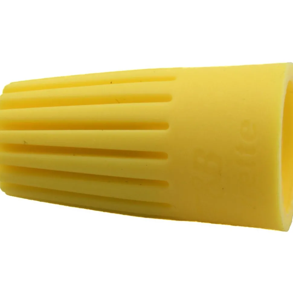 Standard Twist-On Wire Connector: Yellow, Corrosion-Resistant,