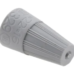 Standard Twist-On Wire Connector: Gray, Corrosion-Resistant,