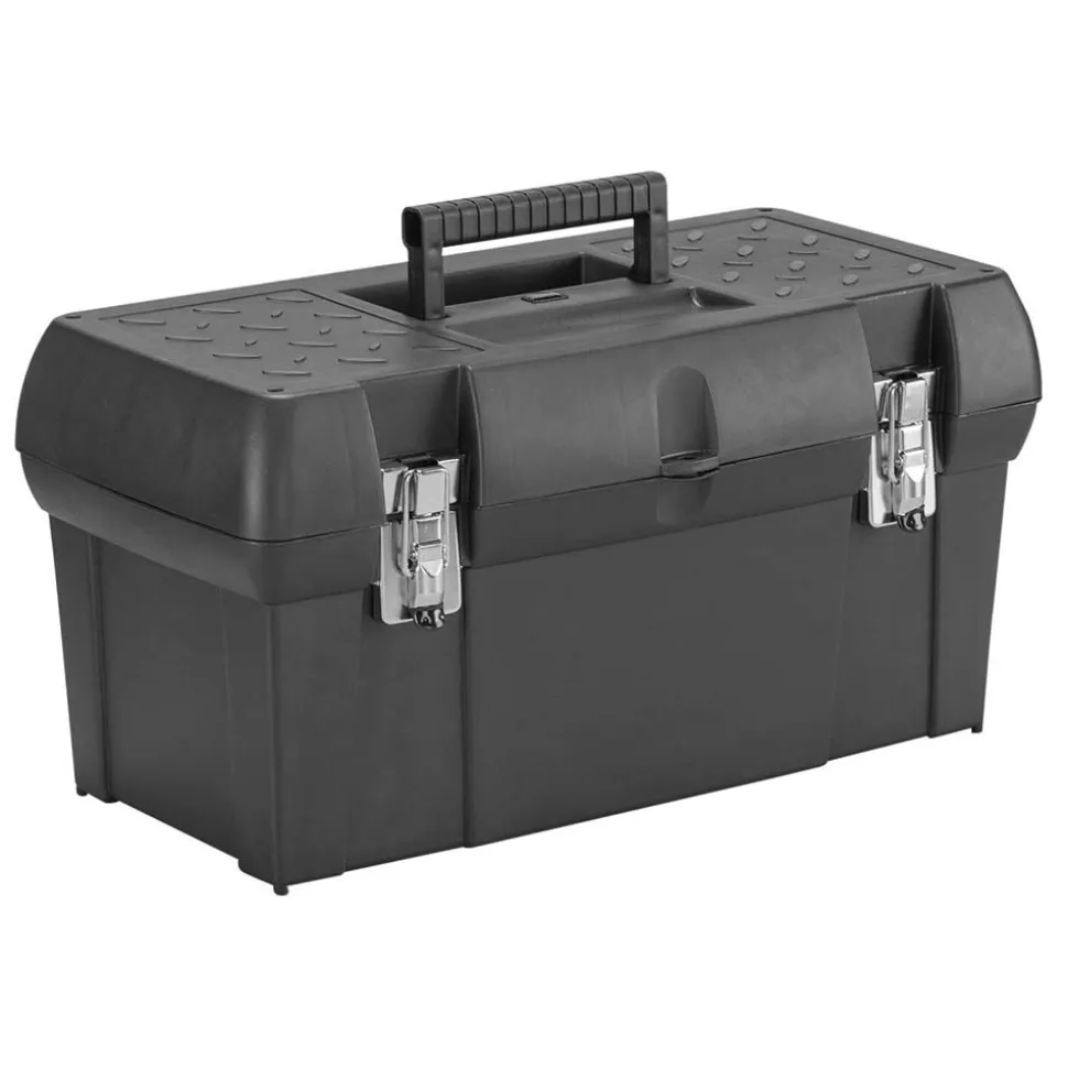 Stanley Plastic Tool Box: With Tote Tray