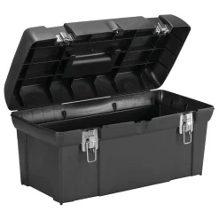 Stanley Plastic Tool Box: With Tote Tray