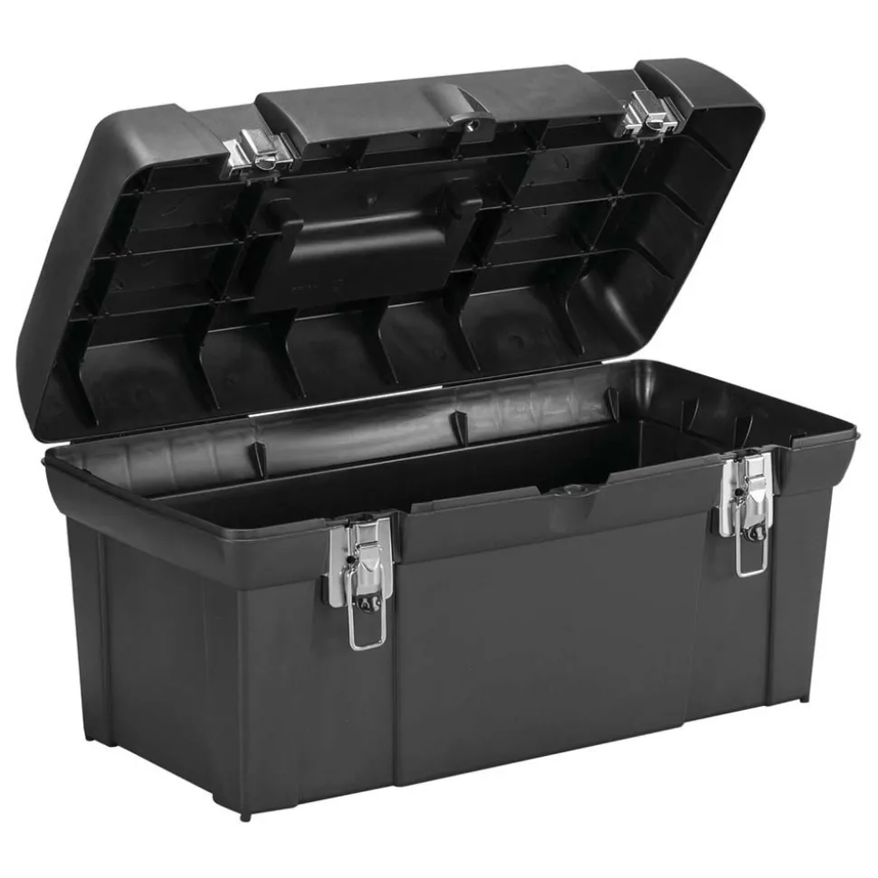 Stanley Plastic Tool Box: With Tote Tray