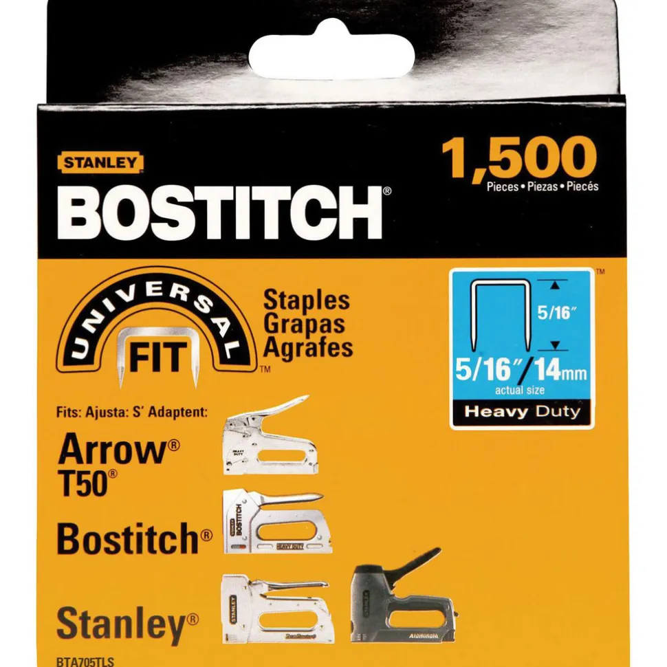 Staples: Staple Type: Crown Staple; Width (Inch): 27/64; Crown Width (Decimal Inch): 0.4219; Leg Length (Inch): 5/16