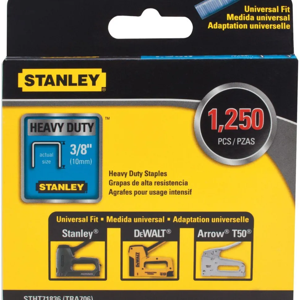 Staples: Staple Type: Heavy-Duty Narrow Crown Staple; Crown Width (Decimal Inch): 0.4220; Leg Length (Inch): 3/8