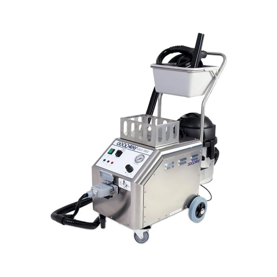 Steam Cleaners: Product Type: Commercial, Portable; Steam Type: Dry; Continuous Fill: Yes