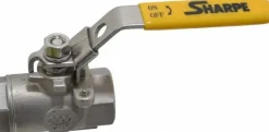 Steam Service Manual Ball Valve: 1/2" Pipe, Standard Port
