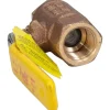 Steam Service Manual Ball Valve: 1/2" Pipe, Standard Port