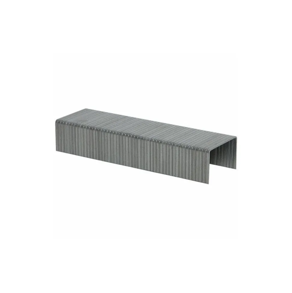 Steel Crown Staple: Flat Style, 1.375" Crown Width, 3/4" Leg Length