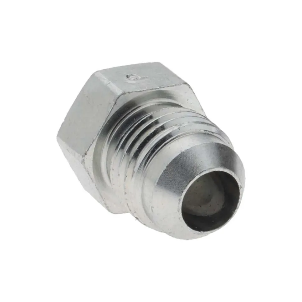 Steel Flared Tube Plug: 3/8" OD, 37 deg Flared Angle