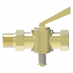 Steel Ground Plug Drain Drain Cock & Shutoff Valve