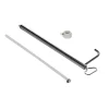 Steel Piston Pail Pump: 1 In. Bung 8-5/16 In. x 2-7/16 In. x 62-1/2 In. Silver