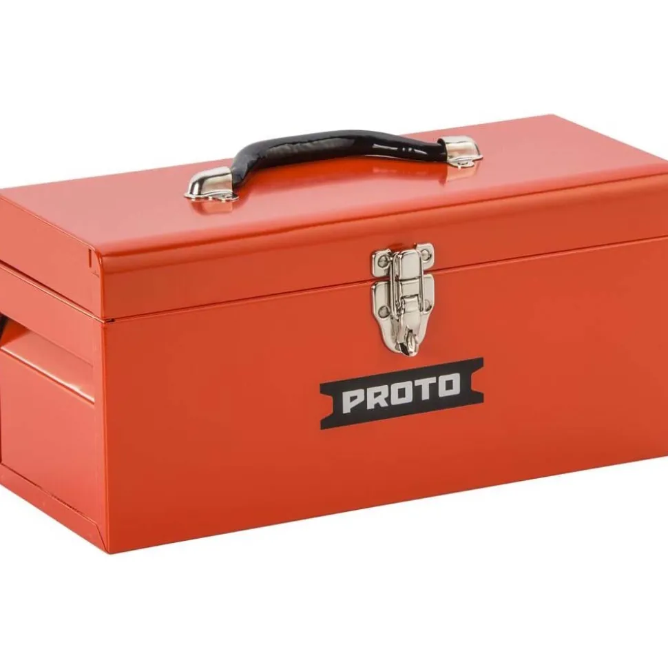 Steel Tool Box: 1 Drawer, 1 Compartment