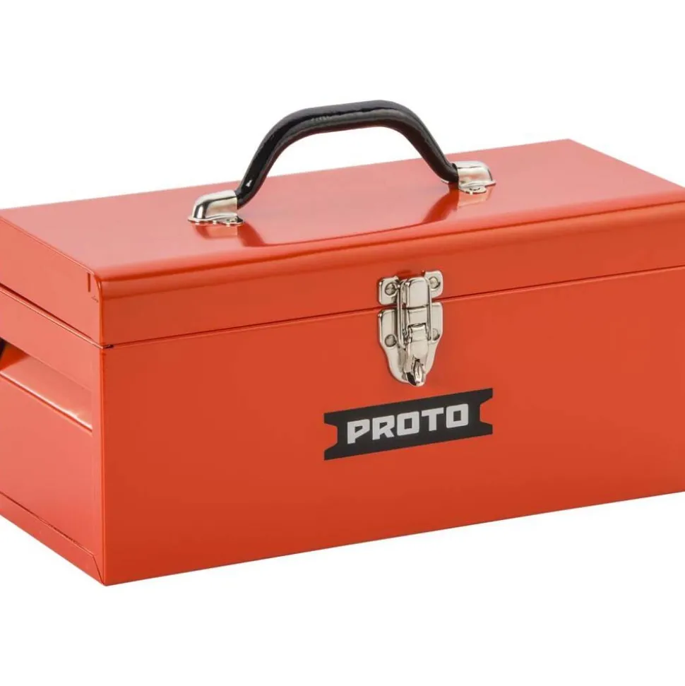 Steel Tool Box: 1 Drawer, 1 Compartment