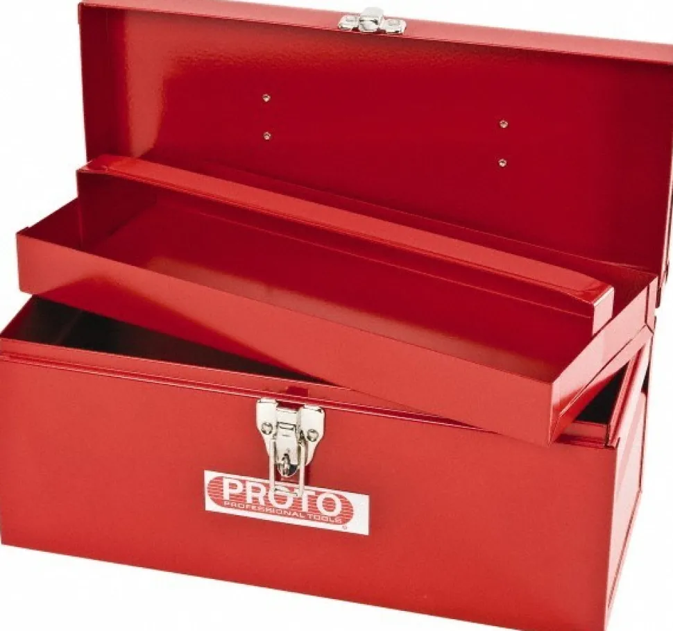Steel Tool Box: 1 Drawer, 1 Compartment