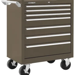 Steel Tool Roller Cabinet: 29" Wide, 7 Drawer