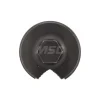 Step Drill Bit: 1/4" Min, 1-3/8" Max, 7/16" Shank Dia, High-Speed Steel, 10 Hole Sizes