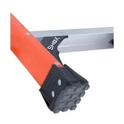 5 Step Fiberglass Foldable Step Ladder: Type IAA 375 lb Capacity 6' Height