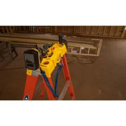 5 Step Fiberglass Foldable Step Ladder: Type IA 300 lb Capacity 6' Height