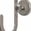 Storage Hook: Magnetic Mount, 3-1/4" Projection, 42 lb Load Capacity, Stainless Steel