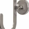 Storage Hook: Magnetic Mount, 2" Projection, 15 lb Load Capacity, Stainless Steel