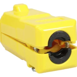 Straight Blade Connector: 5-15R, 125VAC, Yellow