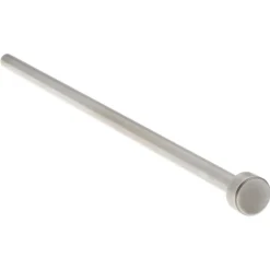 Straight Ejector Pin: 3/16" Pin Dia, 6" OAL, Steel