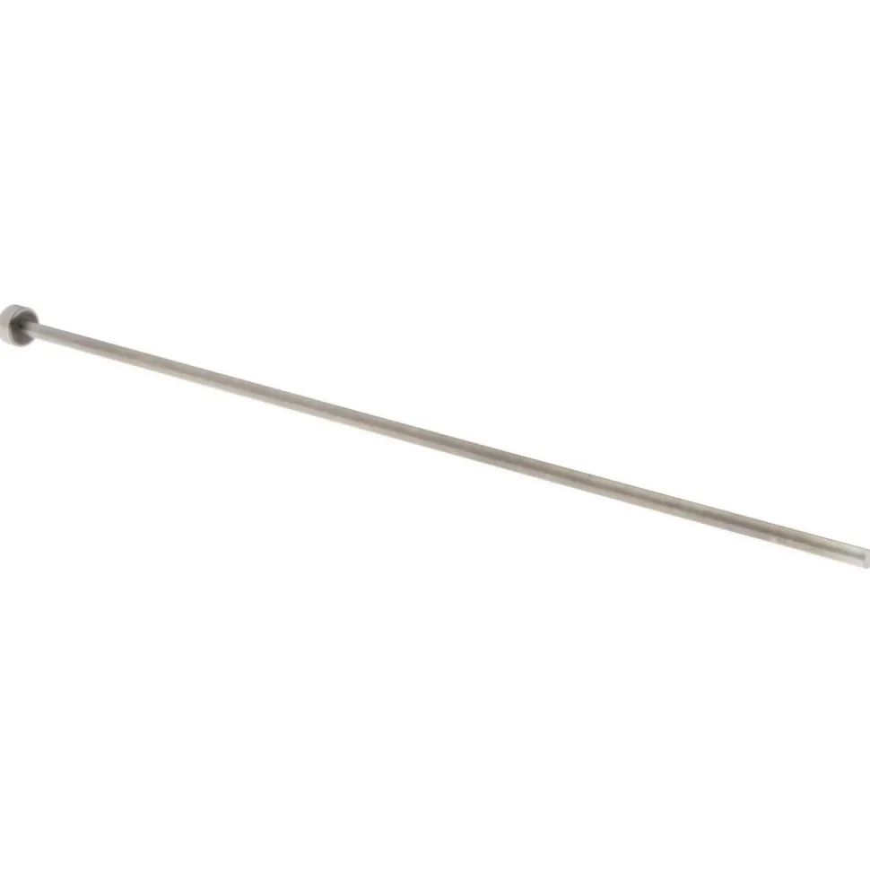 Straight Ejector Pin: 3/32" Pin Dia, 6" OAL, Steel