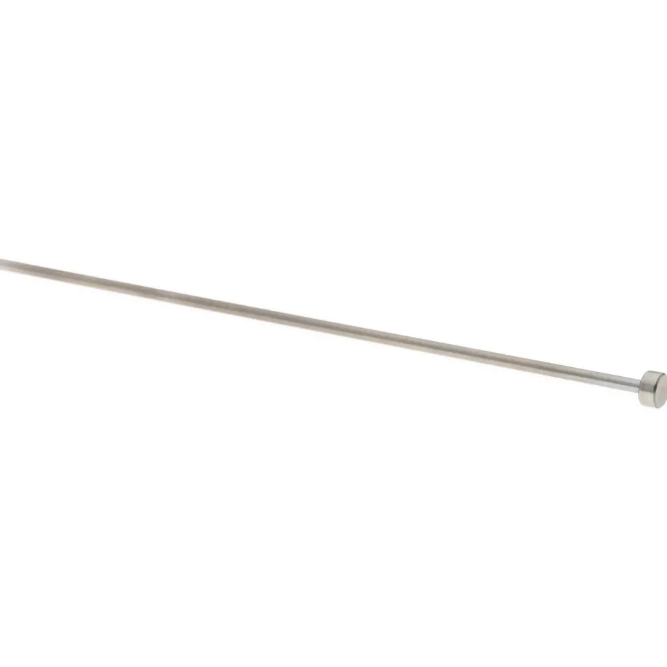 Straight Ejector Pin: 3/32" Pin Dia, 6" OAL, Steel