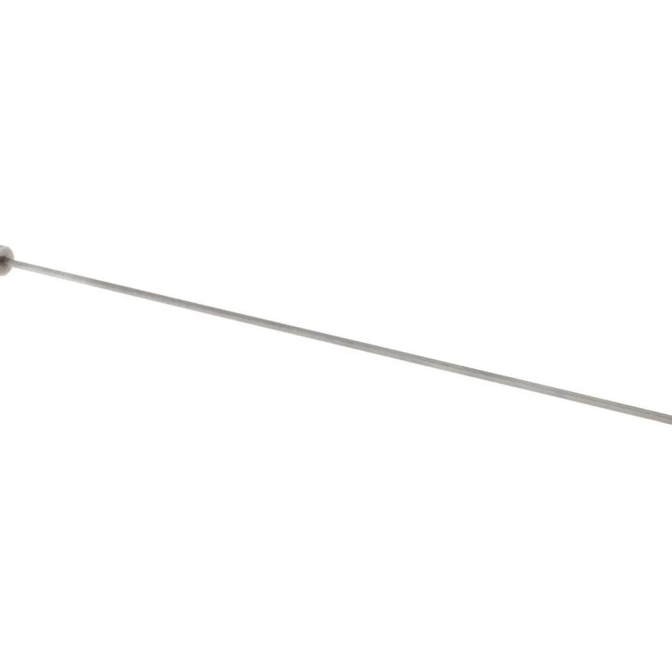 Straight Ejector Pin: 1/16" Pin Dia, 6" OAL, Steel