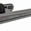 Straight Pipe Wrench: 3" Max, 24" OAL, Aluminum