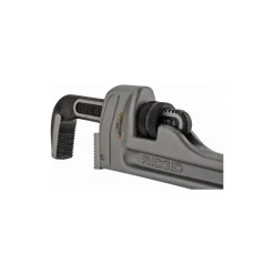 Straight Pipe Wrench: 3" Max, 24" OAL, Aluminum