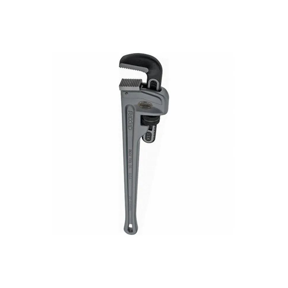 Straight Pipe Wrench: 3" Max, 24" OAL, Aluminum