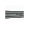 Straight Pipe Wrench: 2" Max, 14" OAL, Aluminum