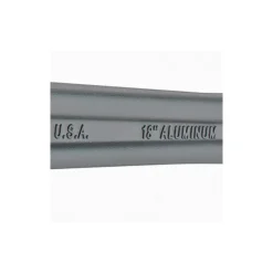 Straight Pipe Wrench: 3/8 to 2-1/2", 18" OAL, Aluminum