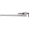 Straight Pipe Wrench: 3/8 to 2", 12" OAL, Aluminum