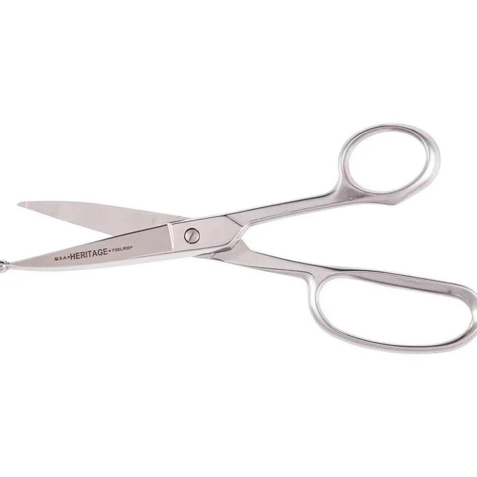 Straight Trimmer: 9-3/8" OAL, 2-15/16" Cut Length, Ball Point Tip, Hot Forged Stainless Steel