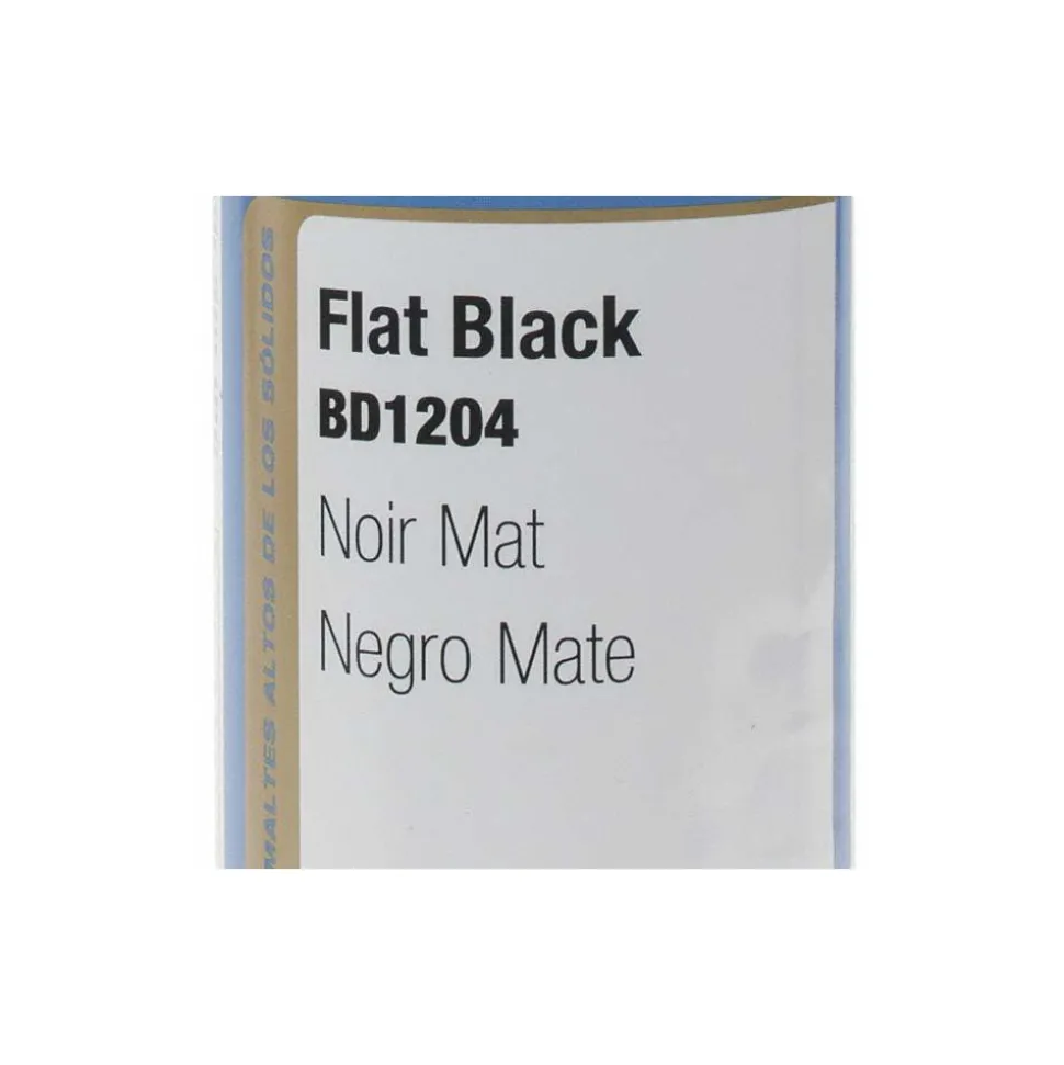 Striping Spray Paint: Black, Flat