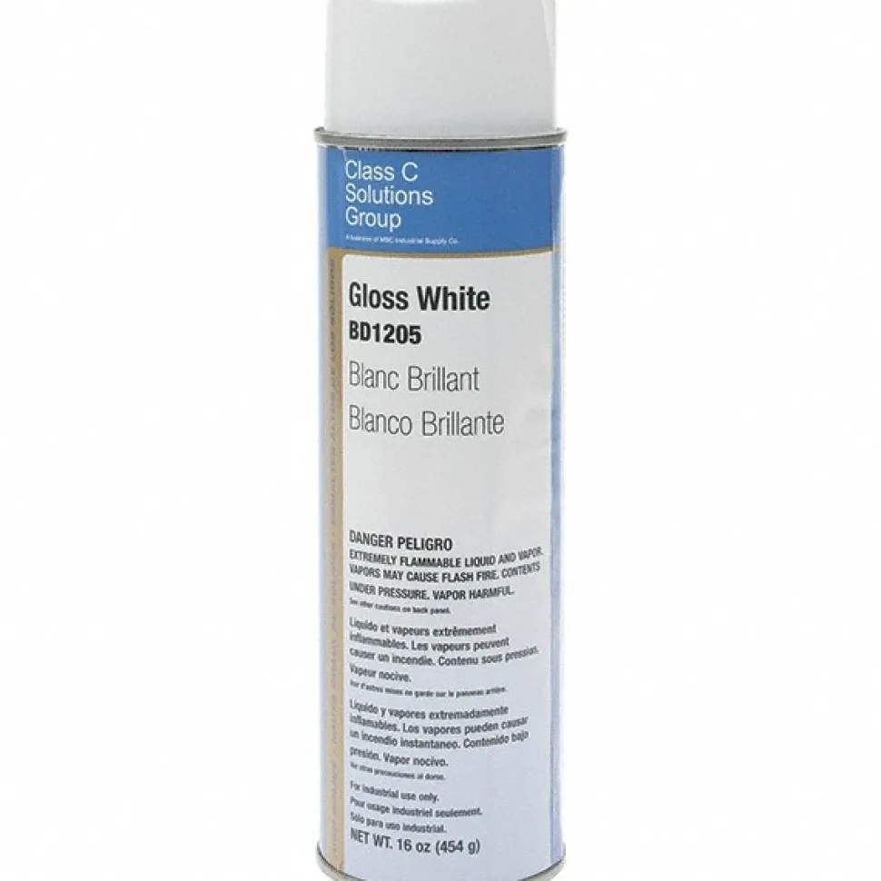 Striping Spray Paint: White, Gloss