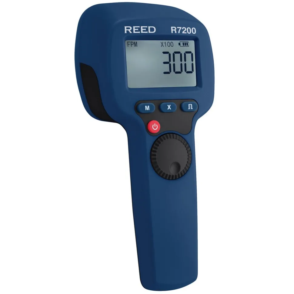 Stroboscopes: Stroboscope Type: Digital LED Stroboscope; Minimum Flashes Per Minute: 60; Maximum Flashes Per Minute: 99999; Meter Length: 8.26 in
