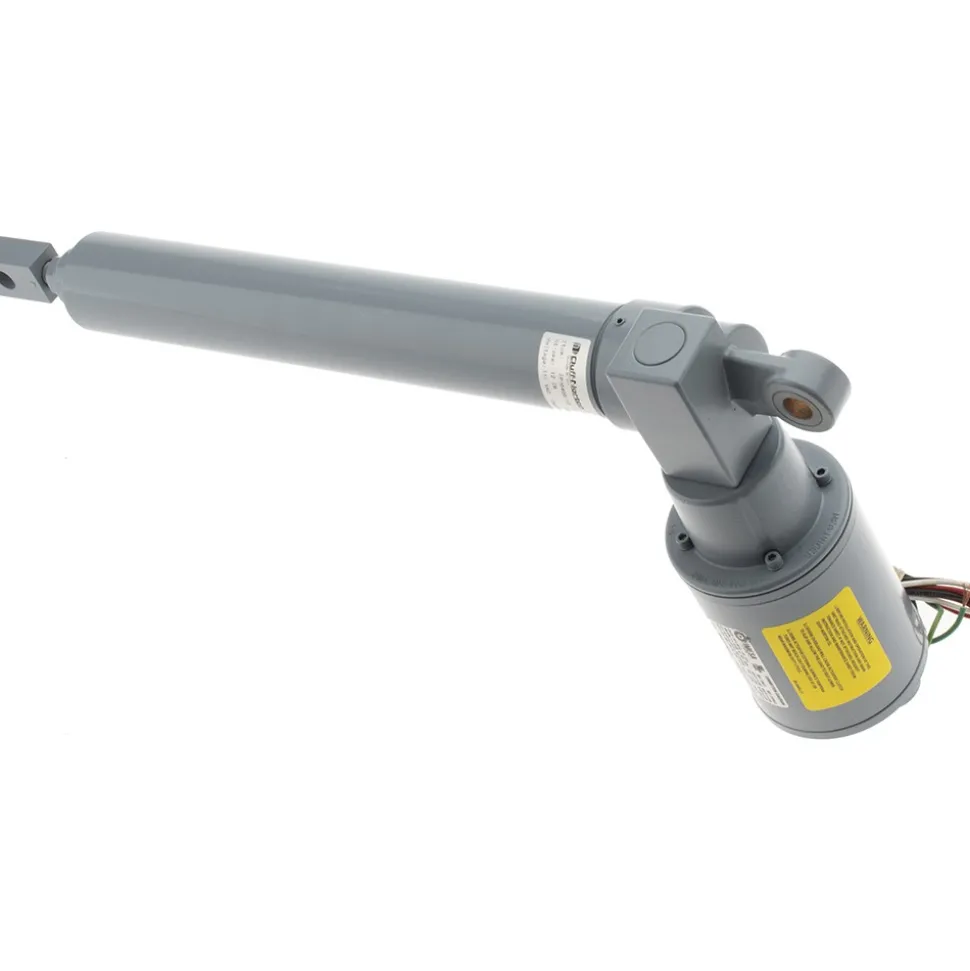 12" Stroke Len, 25% Duty Cycle, 115 Volt, Linear Electromechanical Actuator with Slip Clutch